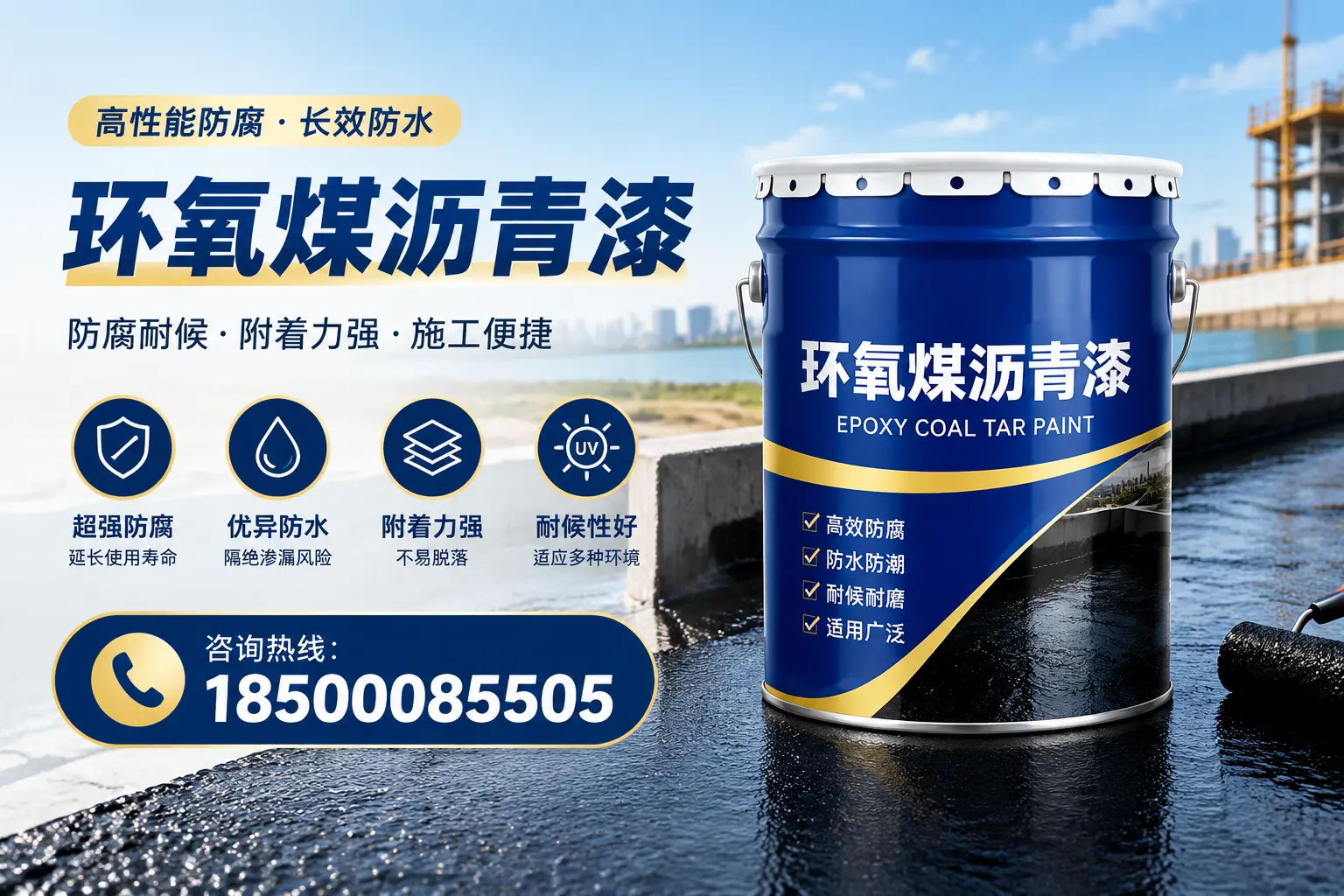 环氧煤沥青漆的优势与应用解析，适合崇左企业选择